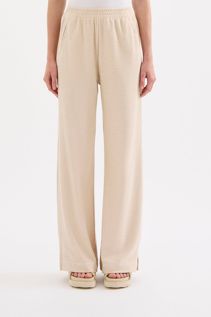 Sutton Cream Cotton Pant