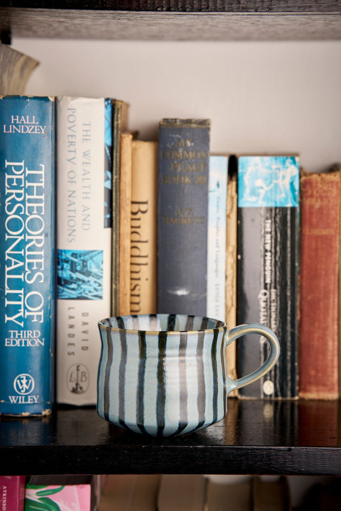 Tapestry Jude Blue Stripe Mug