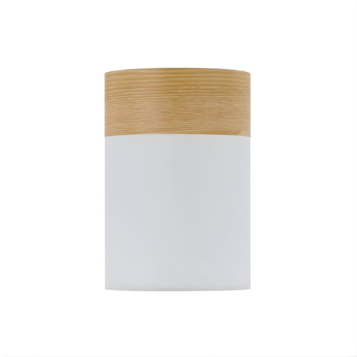 Telbix Akira Batten Fix Ceiling Light White Oak  AKIRABF-WHOAK - The Blue Space