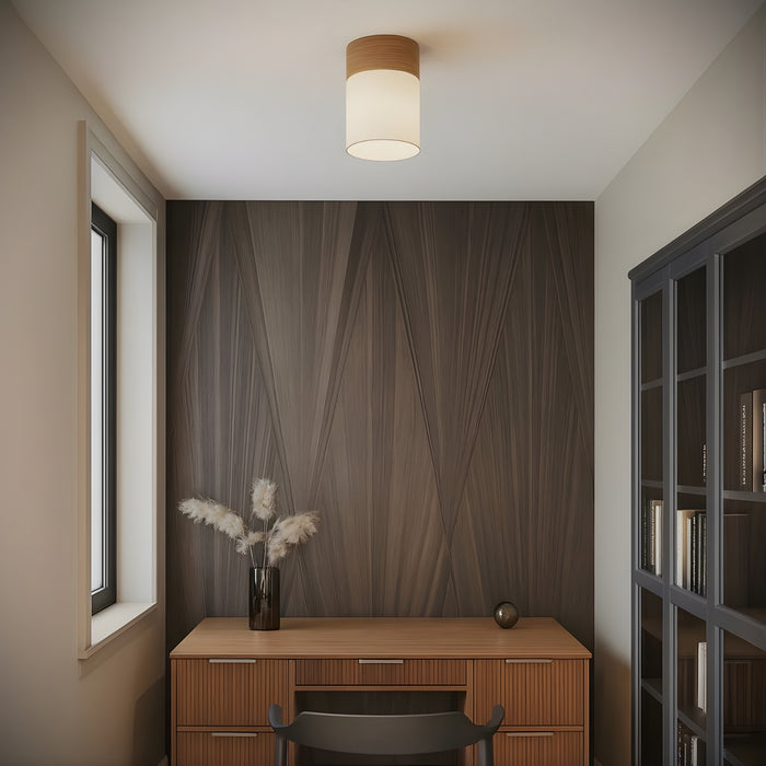 Lifestyle Telbix Akira Batten Fix Ceiling Light White Oak  AKIRABF-WHOAK - The Blue Space