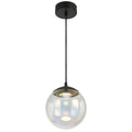 Off Telbix Aurora 20cm Pendant Light Black  AURORAPE20-RBW - The Blue Space