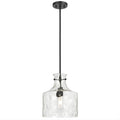 Telbix Perron 1 Pendant light Black  PERRONPE1-BK - The Blue Space