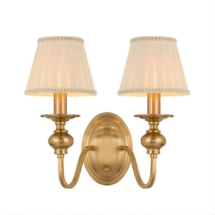 Telbix Siedel 2 Wall Light Copper  SIEDELWB2SH-CP - The Blue Space