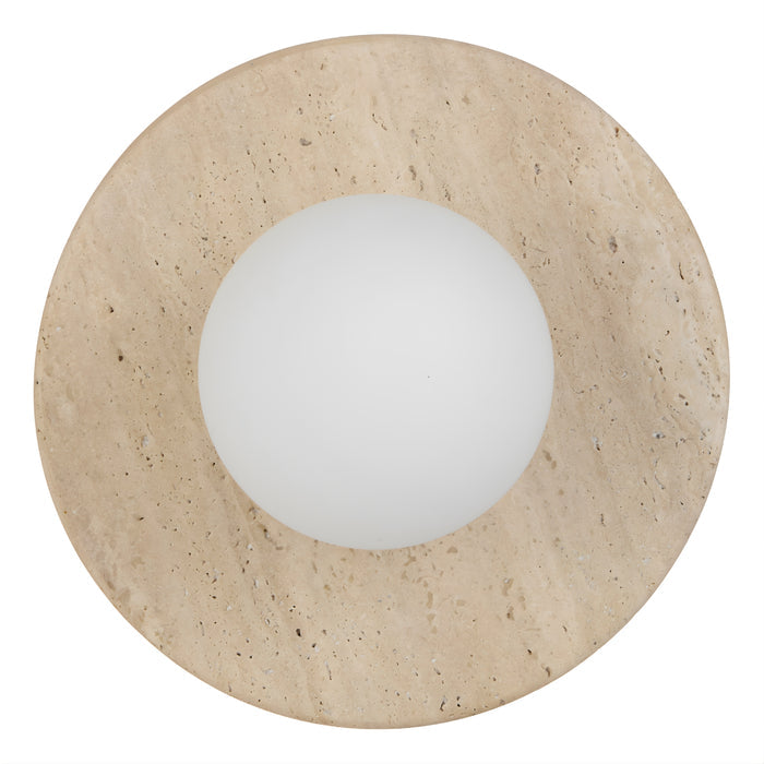 Off Telbix Varon Wall Light Matte Opal  VARONWB-BEOM - The Blue Space