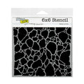 The Crafter's Workshop Stencil 6" x 6" - Organic Matter