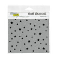 The Crafter's Workshop Stencil 6" x 6" - Starry Stars