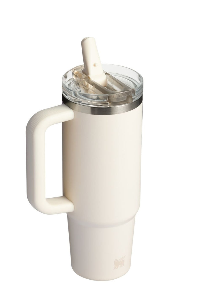 The Quencher Cream ProTour Flip Straw 30oz Tumbler