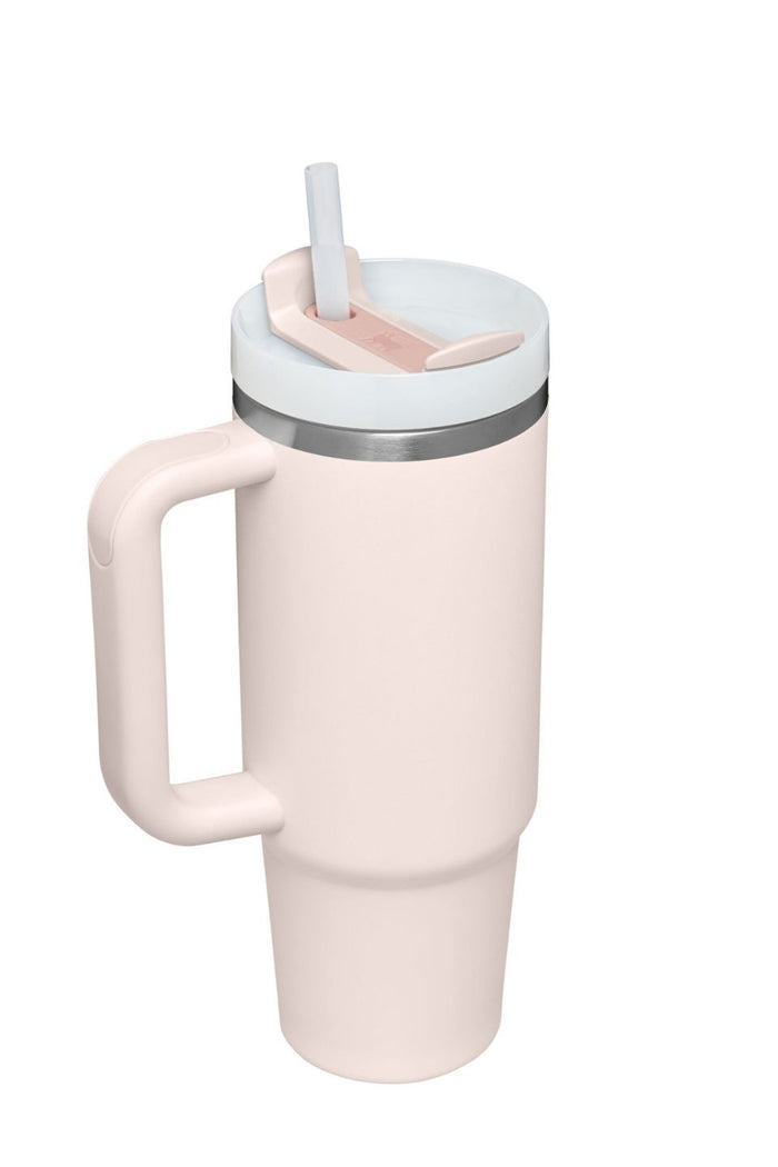 The Quencher Rose Quartz H2.0 FlowState 30oz Tumbler