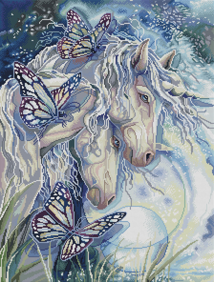 Diamond Painting Together We Are Magic 22" x 29" (55.8cm x 73.7cm) / Square With 52 Colors Including 2 ABs / 66,304