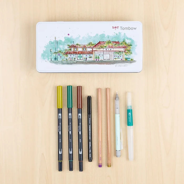 Tombow Urban Sketching Japanese Edition Set of 8