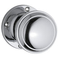 Tradco Milton Knob Round Rose Chrome Plated Sdg 0735 - The Blue Space