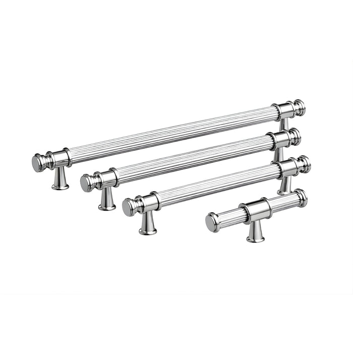 Variations Turner Hastings Verona 128mm Pull Handle Chrome VE128CB-CH - The Blue Space