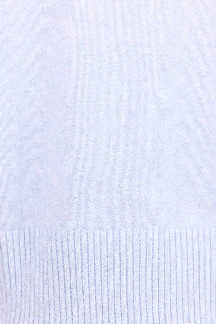 Veracious Ice Blue Crewneck Relaxed Jumper