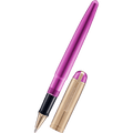 Wahl-Eversharp Skyline Rollerball Pen - Royal Purple - Rose Gold Trim - Pen Boutique Ltd