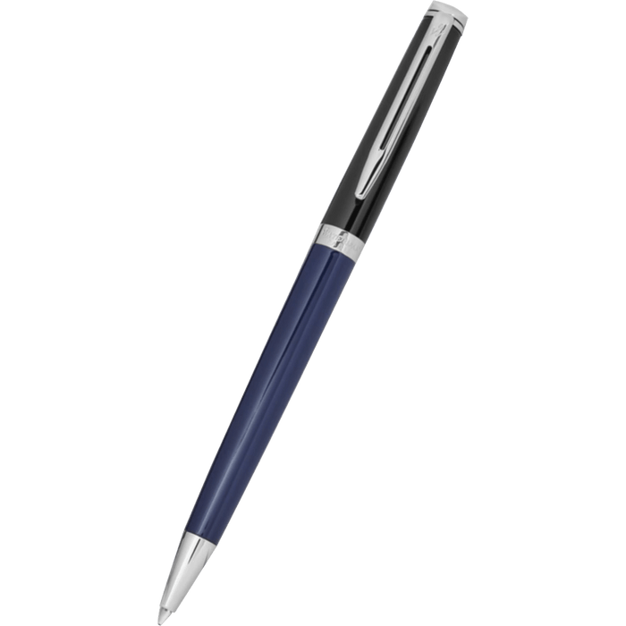 Waterman Hemisphere Ballpoint Pen - Colour Blocking Black & Blue - Pen Boutique Ltd