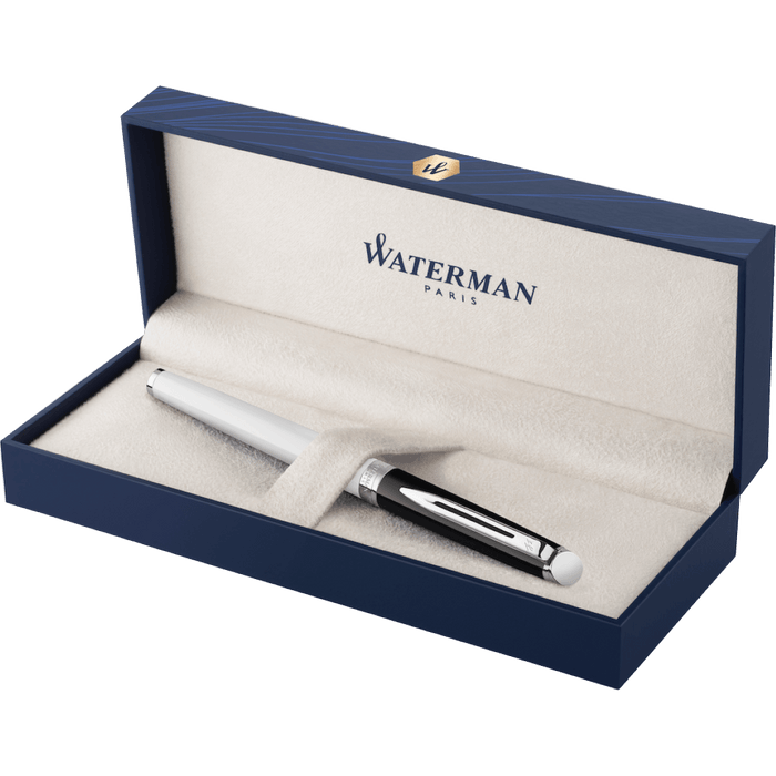 Waterman Hemisphere Fountain Pen - Colour Blocking Black & White - Pen Boutique Ltd