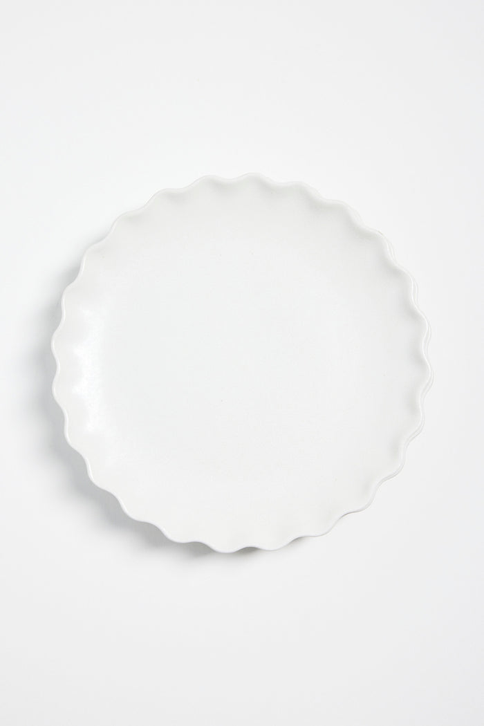 wavy edge plate
