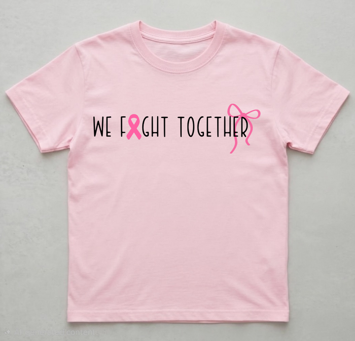 We Fight Together- Breast Cancer Awareness Shirt