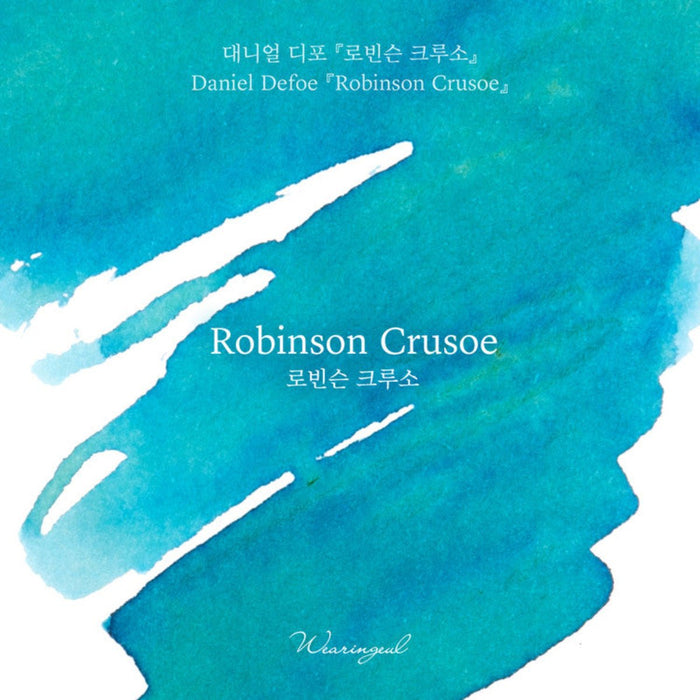 Wearingeul World Literature Ink Bottle - Robinson Crusoe (30ml) - Pen Boutique Ltd