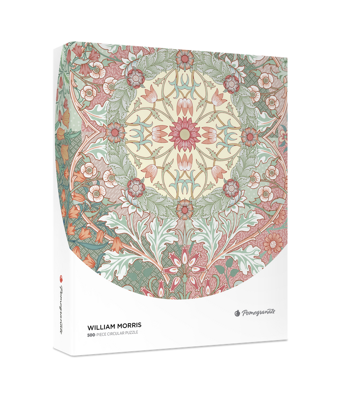 William Morris 500-Piece Circular Jigsaw Puzzle - Clearance