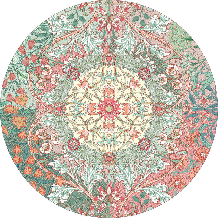 William Morris 500-Piece Circular Jigsaw Puzzle - Clearance
