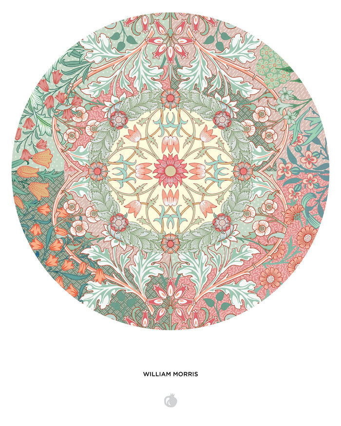 William Morris 500-Piece Circular Jigsaw Puzzle - Clearance