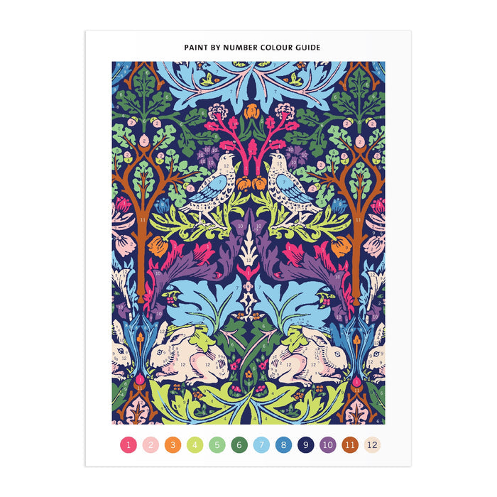 William Morris brother Rabbit Paint by Number Kit
