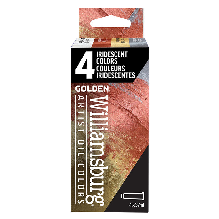 Williamsburg Oils - Iridescent Colors Set of 4 x 37ml - Clearance