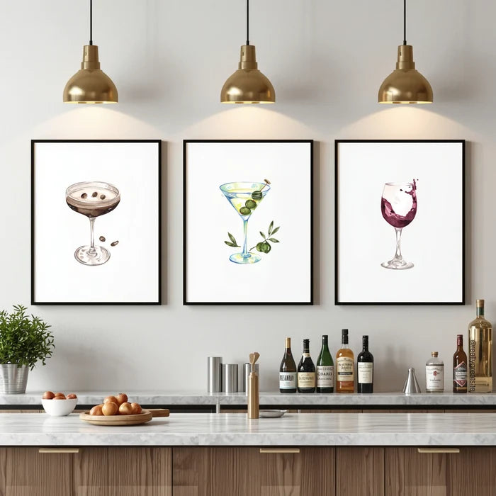 Willow Wolfe Watercolor Workbook - Classic Cocktails