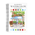 Willow Wolfe Watercolor Workbook - Cozy Cafes