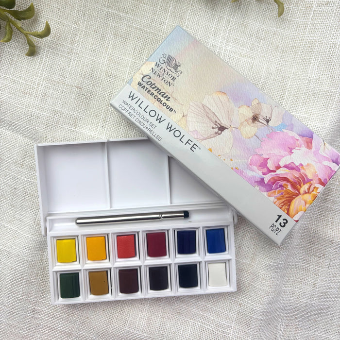Winsor & Newton Cotman Watercolour Willow Wolfe Set of 12