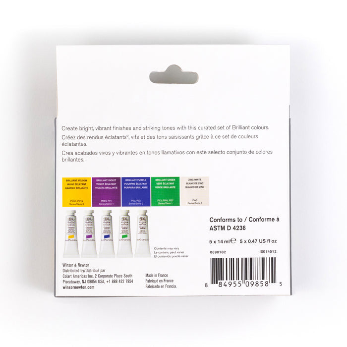 Winsor & Newton Designers Gouache Set of 5 Brilliant