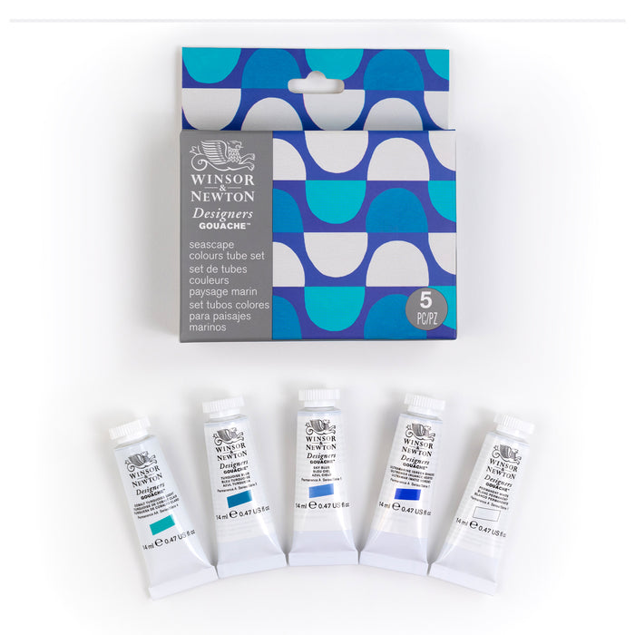 Winsor & Newton Designers Gouache Set of 5 Seascape