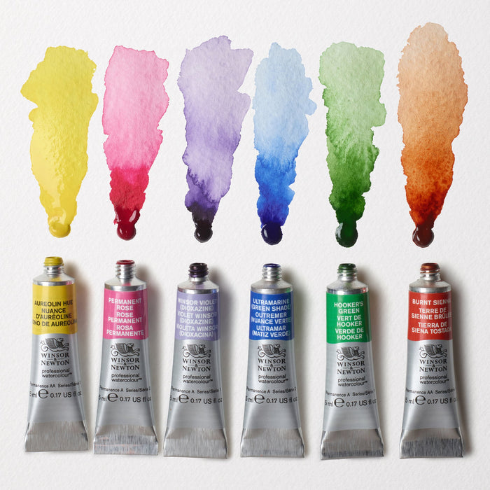 Winsor & Newton Professional Watercolour Tube Set of 6 Floral Colours
