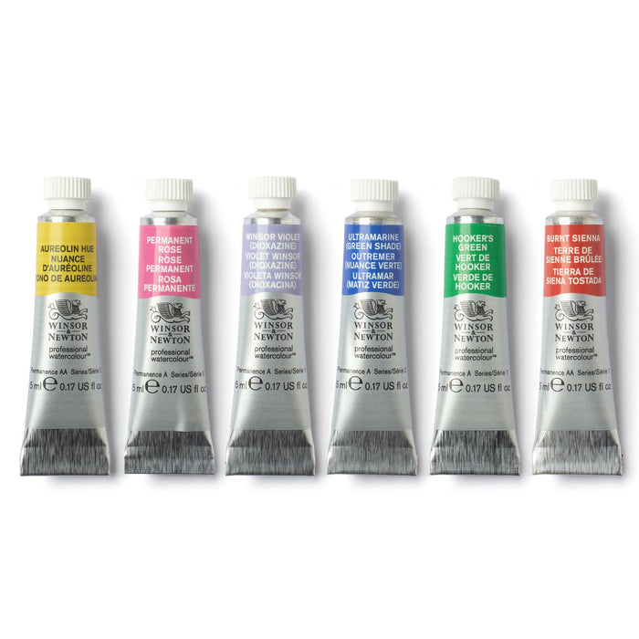 Winsor & Newton Professional Watercolour Tube Set of 6 Floral Colours