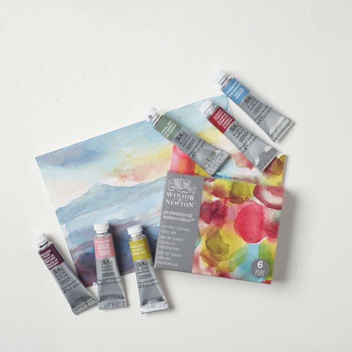 Winsor & Newton Professional Watercolour Tube Set of 6 Mindful Colours