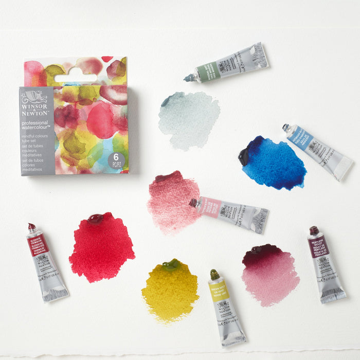Winsor & Newton Professional Watercolour Tube Set of 6 Mindful Colours