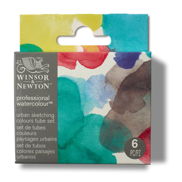 Winsor & Newton Professional Watercolour Tube Set of 6 Urban Sketching Colours