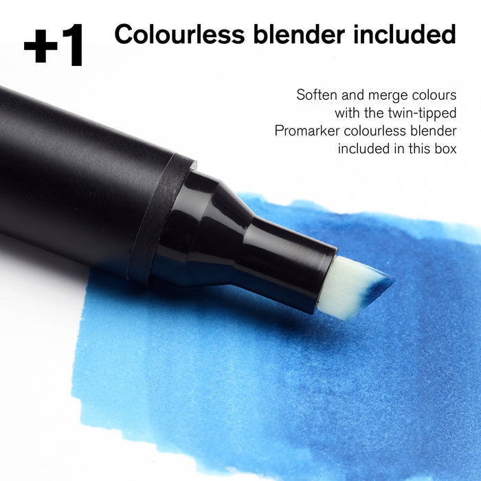 Winsor & Newton Promarker Brush Set of 12 Neutral Tones