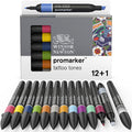 Winsor & Newton Promarker Set of 12 Tattoo Tones