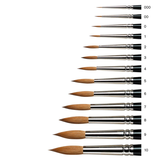 Winsor & Newton Series 7 Finest Kolinsky Sable Brushes