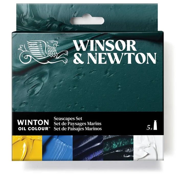 Winsor & Newton Winton Oil Colour Set of 5 x 37ml - Seascapes