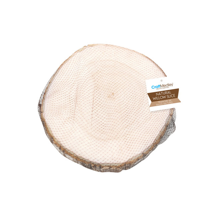 Wood Craft Willow Slice