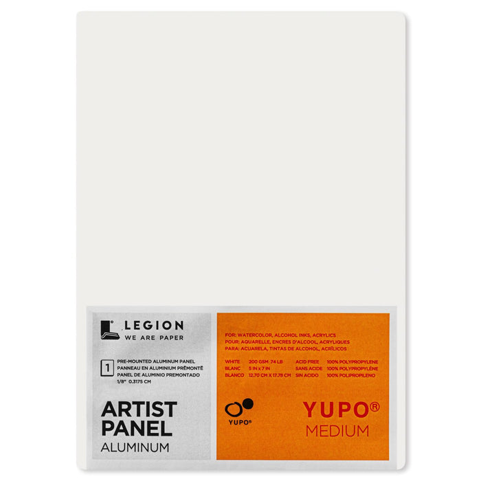 Yupo Aluminum Artist Panels 5" x 7"