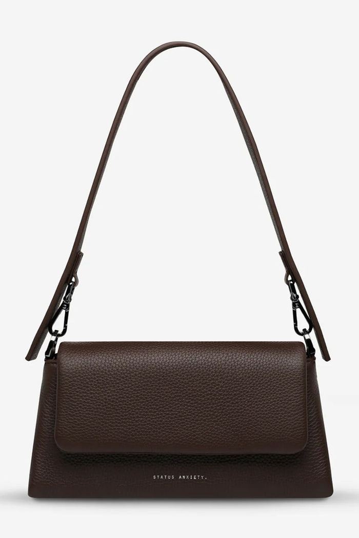 Zenith Cocoa Dual Strap Shoulder Bag
