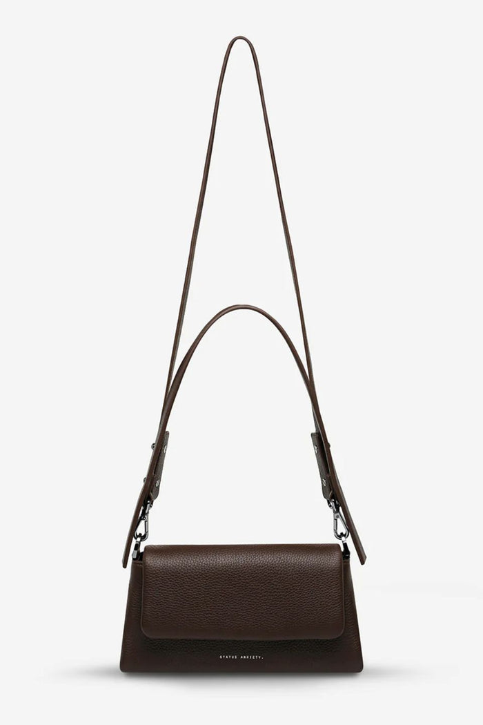 Zenith Cocoa Dual Strap Shoulder Bag