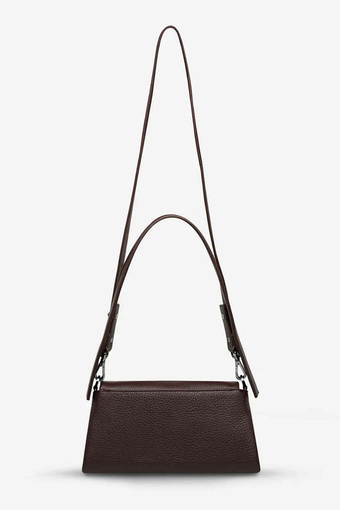 Zenith Cocoa Dual Strap Shoulder Bag