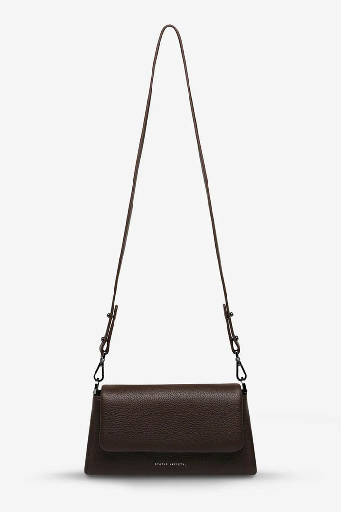 Zenith Cocoa Dual Strap Shoulder Bag